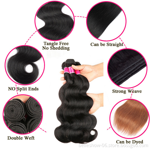 Brazilian Cheap Natural Color Remy Cuticle Aligned Human Hair Weave Bundles Extensions Straight Human Hair Bundles